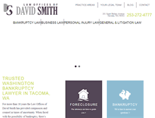 Tablet Screenshot of davidsmithlaw.com